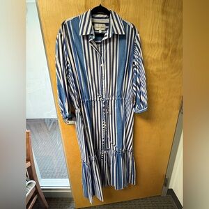 Cara Cara Blue Striped Dress